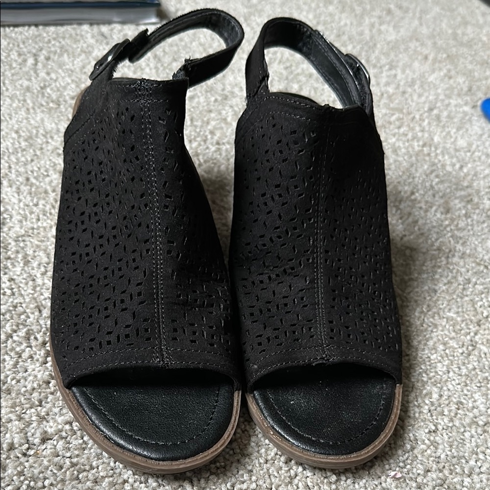 Kim Rogers Elegant Black Women's Slingback Shoes